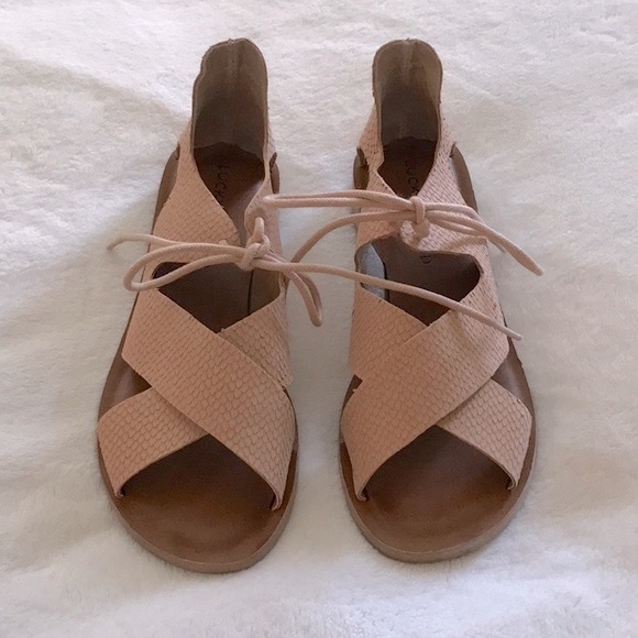 Lucky Brand Shoes - Lucky Brand Blush Lace Up Sandal